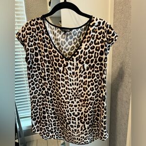 Express Cheetah Print Top Sz XS